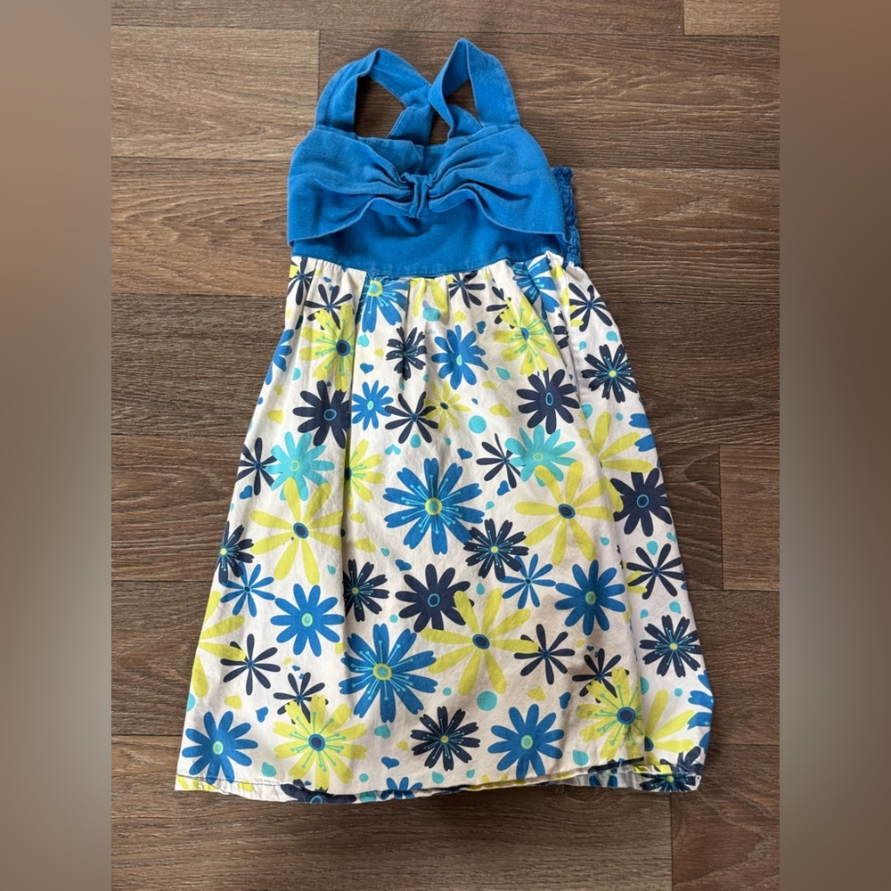 Swak Girl’s Blue Floral Dress Size 6
